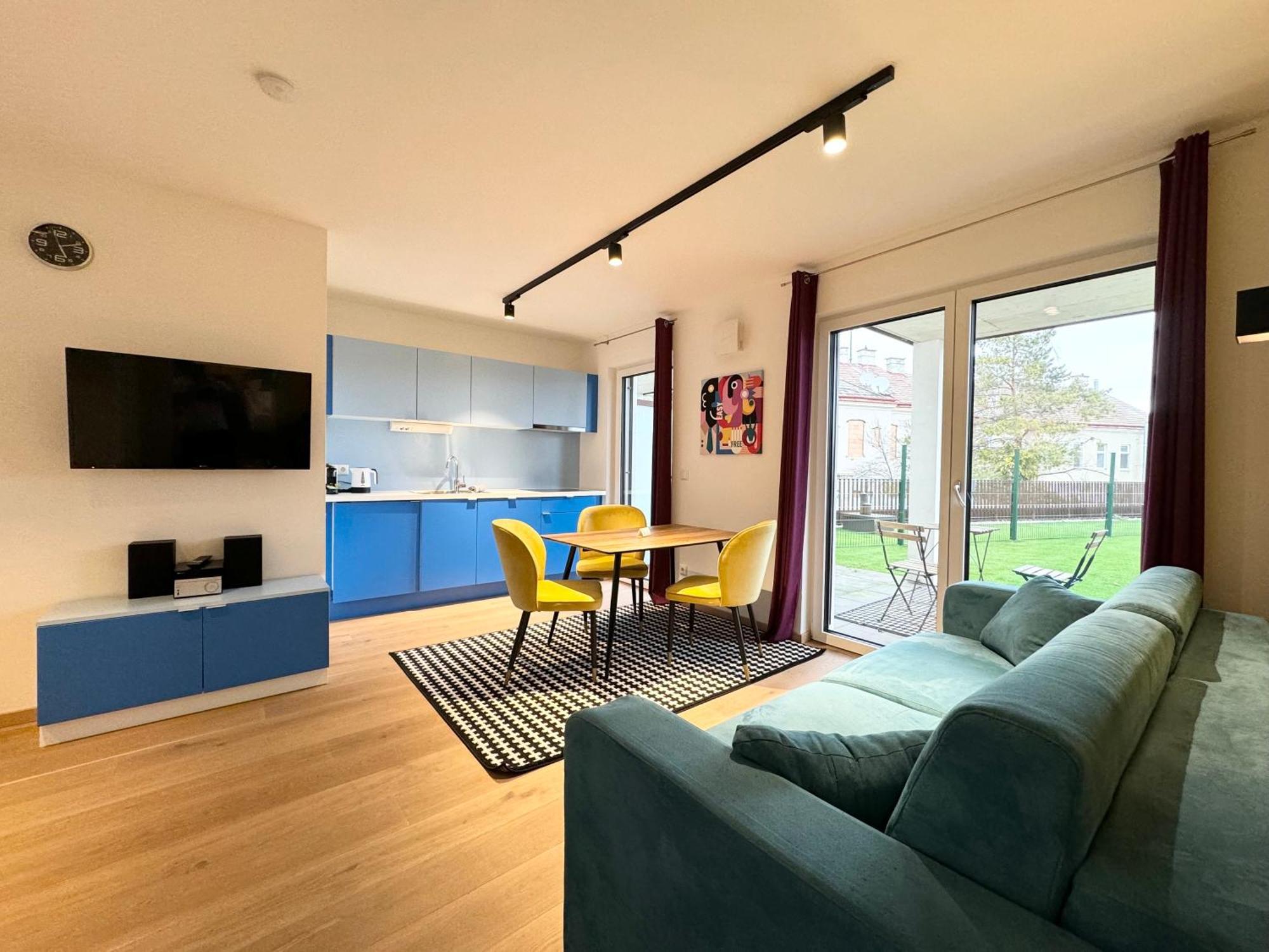 Wohnung Mit Terrasse + Parkplatz Vídeň Exteriér fotografie