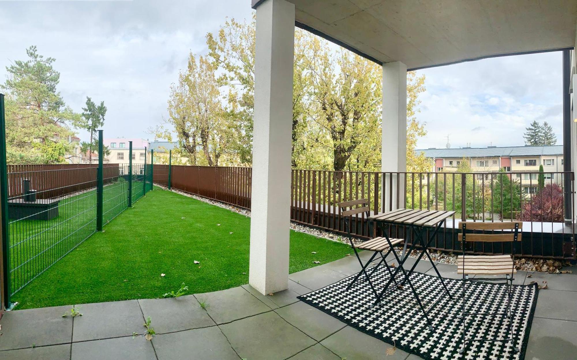 Wohnung Mit Terrasse + Parkplatz Vídeň Exteriér fotografie